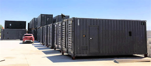 2 Units - Cummins 1250 Kw Containerized Model Qsk45-g4 Super Silent Diesel Power Package Generators, Only Test Hours)